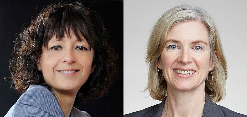 Emmanuelle Charpentier and Jennifer Doudna