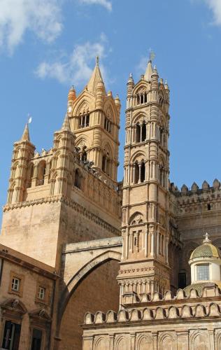 Cattedrale di Palermo, le torri